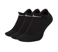 Nike Men's No Show Everyday Socks (Pack of 3) in Black | Size: 5-8 Nike Black 5-8