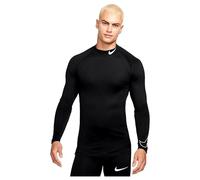 NIKE Men's Np Dri Fit Mock Blouse, Black/White, L UK