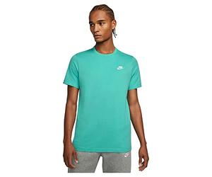Nike Men's NSW Club T-Shirt, Washed Teal/White, L