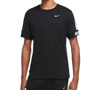 Nike Mens NSW Repeat T Shirt Black Cotton - Size Small
