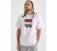 Nike Mens NSW SW Air Graphic Tee in White Jersey - Size Large