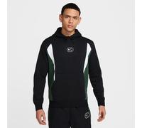 Nike Mens Nsw Sw Air Po Hoody Fleece bb in Black/Fir/Whi - Size Medium