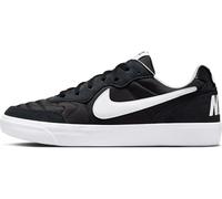 Nike Men's NSW Tiempo Trainer Shoes, Black/White/Gum Med Brown, 12