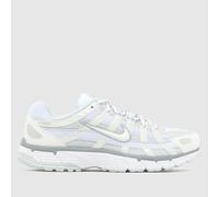Nike Men's P-6000 Trainers in White & Grey, Logo Detail, Mesh, Size: 10 UK 10 (EU 45)