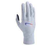 NIKE RUNNING GLOVES MENS PACER THERMA FIT TECH TOUCH SCREEN PHONE HI-VIZ BLUE