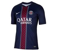 NIKE Mens Paris Saint-Germain Dri-FIT Jersey Season 2025/2026 Stadium Home, Midnight Navy/Midnight Navy/White, L