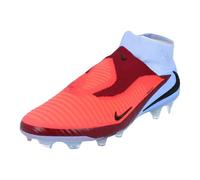 Nike Men's Phantom 6 High Elite Normal Grass Football Boots, Royal Tint Bright Crimson Black, 8.5 UK