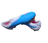 NIKE Men's Phantom Gx Club Fg/Mg Sneaker, Baltic Blue Pink Blast White Laser Blue, 8 UK