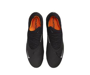 NIKE Men's Phantom GX PRO FG Sneaker, Black/Summit White-DK Smoke Grey, 8.5 UK