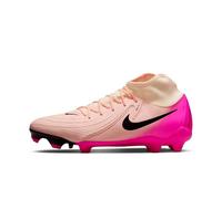 Nike Men's Phantom Luna II Academy FG/MG Football Shoe, Crimson Tint/Black/Pink Blast, 10.5