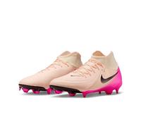 Nike Men's Phantom Luna II Academy FG/MG Football Shoe, Crimson Tint/Black/Pink Blast, 7 UK