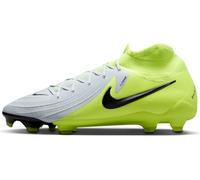Nike Men's Phantom Luna II Academy FG/MG Football Shoe, Metallic Silver/Black/Volt, 7