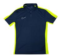 Nike Mens Polo Shirt Large Blue Dri-Fit Slim Fit Lightweight Ventilated Golf Top