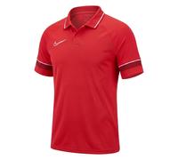 Nike Mens Polo Shirt Large Red Dri-Fit Golf Short Sleeve Ventilated Mesh Back