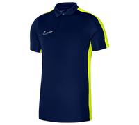 Nike Mens Polo Shirt Medium Navy Blue Dri-FIT Slim Fit Mesh Breathable Golf