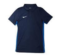 Nike Mens Polo Shirt S Blue Dri-Fit Slim Fit Mesh Side Panels Golf Breathable
