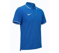 Nike Polo Shirt Men's Small Blue Cotton Embroidered Short Sleeve Top Golf Casual