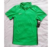 Nike Men Dry Academy 18 Short Sleeve Polo - Light Green Spark/Pine Green/White, Small