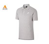 Nike Men's Polo Shirt Sportswear Cotton Slim Casual Short Sleeve Top Swoosh Tee