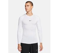 Nike Mens Pro Dri-fit Base First Tight Compression Layer Fb7919 - White - Size Medium