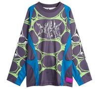 Nike Men's Project F.R.O.G. Jelly Cage Jersey Top Brilliant Blue/Dark Raisin/Vivid Purple Medium