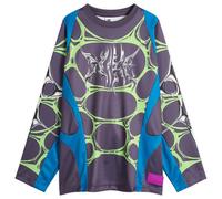 Nike Men's Project F.R.O.G. Jelly Cage Jersey Top Brilliant Blue/Dark Raisin/Vivid Purple Small