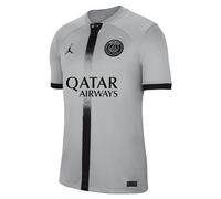 NIKE Men's Psg Dri Fit Stadium Aw T Shirt, Lt Smoke Grey/Black/Black, S UK
