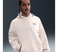 Nike Men's Pullover Hoodie - Brown - Cotton S