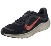 Nike Men's Quest 5 Sneaker, Black Bright Crimson Cobblestone, 10 UK