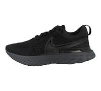 Nike Men's React Infinity Run FK 2 Shoe, Black Black Iron Grey White, 6.5 UK