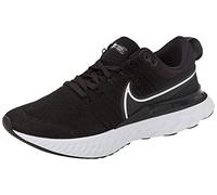 Nike Men's React Infinity Run FK 2 Shoe, Black White Iron Grey, 12 UK