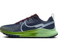 Nike Men's React Pegasus Trail 4 Running Shoes, Thunder Blue Lt Armory Blue Chlorophyll, 8 UK