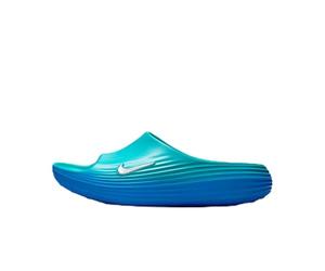 NIKE Men's REACTX REJUVEN8 Slide Sneaker, Dusty Cactus Metallic Silver Game Royal, 11 UK