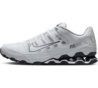 Nike Men's Reax 8 Tr Mesh Sneaker, White/Metallic Silver/Classic, 9 UK