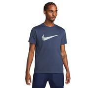 NIKE Men's Repeat Sw T Shirt, Thunder Blue/Mtlc Cool Grey, XL UK