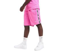 NIKE Mens Repeat Tape Logo Shorts Polyester Jogging Casual Training Gym Sports Shorts (UK, Alpha, M, Regular, Regular, Pink)