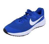 Nike Mens Revolution 6 NN GS Blue Trainers Textile - Size UK 3.5