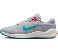 Nike Revolution 7 Schuh für Ältere Kinder Shoe, Wolf Grey Dusty Cactus Bright Crimson, 3 UK