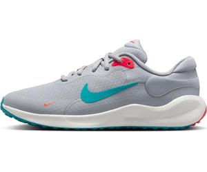 Nike Men's Revolution 7 Women's Road Running Shoes, Wolf Grey Dusty Cactus Bright Crimson, 3 UK