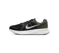 NIKE Men's Run Swift 2 Running Shoe, Black Lt Smoke Grey Cargo Khaki White, 9.5 UK