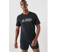 Nike Mens Running ACG Dri-FIT T-Shirt, Black, Size L, Men Black