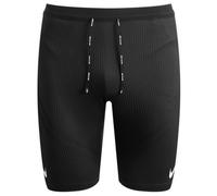 Nike AeroSwift Men's Dri-FIT ADV Running 1/2-Length Leggings - Black - Polyester/Elastane S