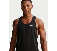 Nike Mens Running Fast Dri-FIT Singlet, Black/Reflective Silv, Size Xl, Men Black/Reflective Silv