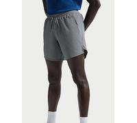 Nike Mens Running Stride Dri-FIT 7 Inch Brief Lined Shorts, Smoke Grey/Reflective Silv, Size S, Men Moke Grey/Reflective Silv