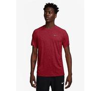 Nike Mens Running Stride Dri-Fit Adv Short Sleeve T-Shirt, Tough Red/Reflective Silv, Size S, Men Tough Red/Reflective Silv