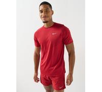 Nike Mens Running Stride Dri-Fit Adv Short Sleeve T-Shirt, Tough Red/Reflective Silv, Size Xl, Men Tough Red/Reflective Silv