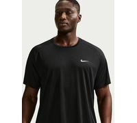 Nike Mens Running Stride Dri-FIT ADV Short Sleeve Top, Black/Reflective Silv, Size M, Men Black/Reflective Silv