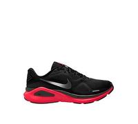 Nike Mens Running Structure 26 Trainers, Black/Mtlc Dark Grey- Crimson, Size 9.5, Men Black/Mtlc Dark Grey- Crimson