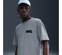 Nike Men's Running T-Shirt - Grey - Cotton S