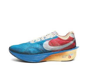 Nike Men's Running Zoomx Vaporfly Next% 4 Prm Sneaker Clear/Mountain Blue/Fire Red